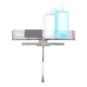Better Living Products Luxury LINEA Transparent Shower Basket Shelf